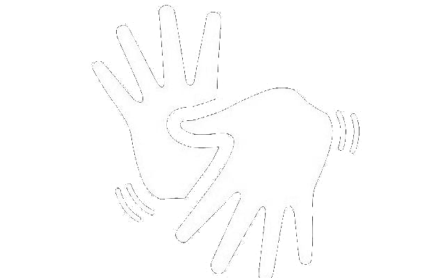 Imagem com sinal em libras.